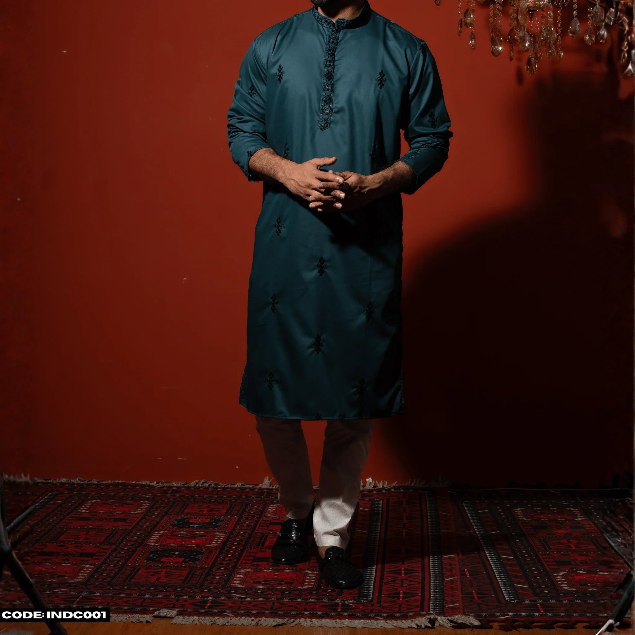 Bombay Chicken Cotton Kurta Panjabi for Men - INDC001 - ND LIFESTYLE