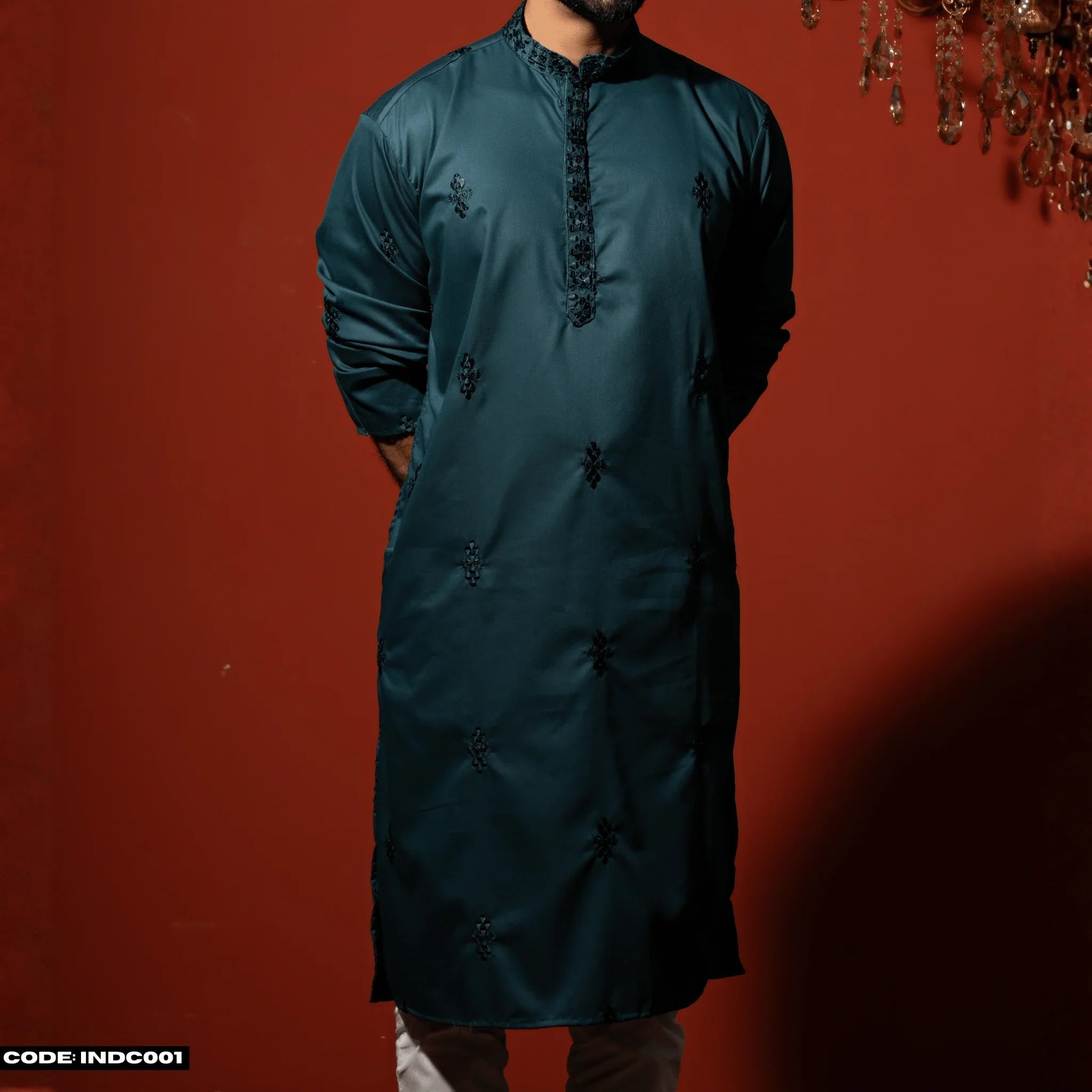 Bombay Chicken Cotton Kurta Panjabi for Men - INDC001 - ND LIFESTYLE