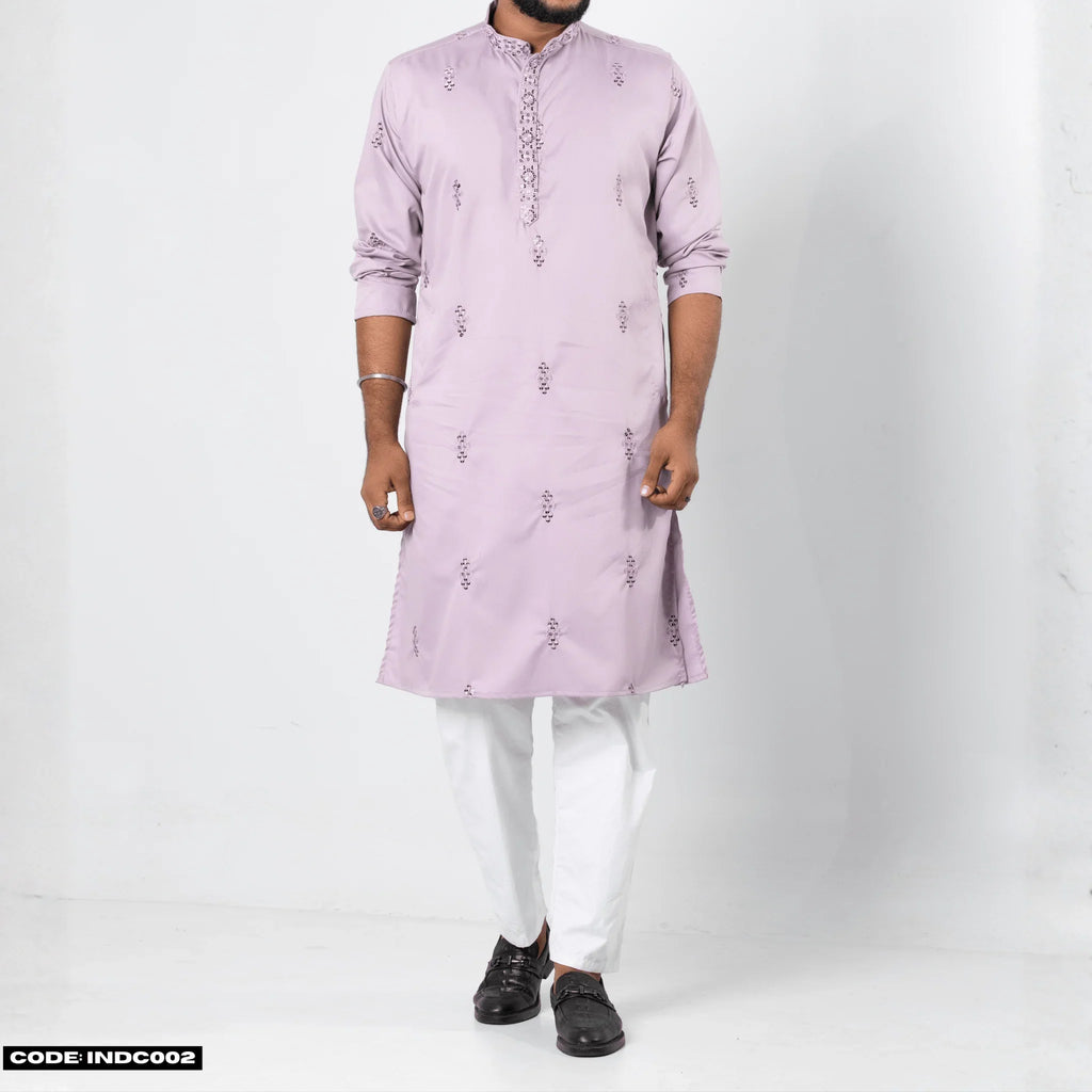 Bombay Chicken Cotton Kurta Panjabi for Men - INDC002 - ND LIFESTYLE