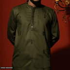 Bombay Chicken Cotton Kurta Panjabi for Men - INDC006 - ND LIFESTYLE
