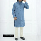 Bombay Chicken Cotton Kurta Panjabi for Men - INDC010 - ND LIFESTYLE