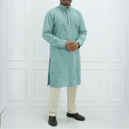 Bombay Chicken Cotton Kurta Panjabi for Men - INDC011 - ND LIFESTYLE