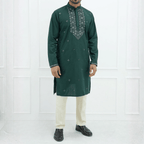 Bombay Chicken Cotton Kurta Panjabi for Men - INDC012 - ND LIFESTYLE