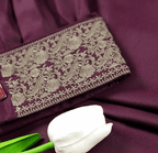 ✨ Elegant Maroon Fancy Cotton Panjabi – Premium Embroidery 👑 - MS024 - ND LIFESTYLE