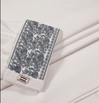 ✨ Elegant White Fancy Cotton Panjabi – Premium Embroidery 👑 - MS021 - ND LIFESTYLE