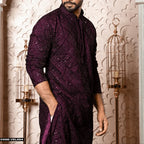 MOST DEMANDING VELVET KURTA PANJABI - VEL004 - ND LIFESTYLE