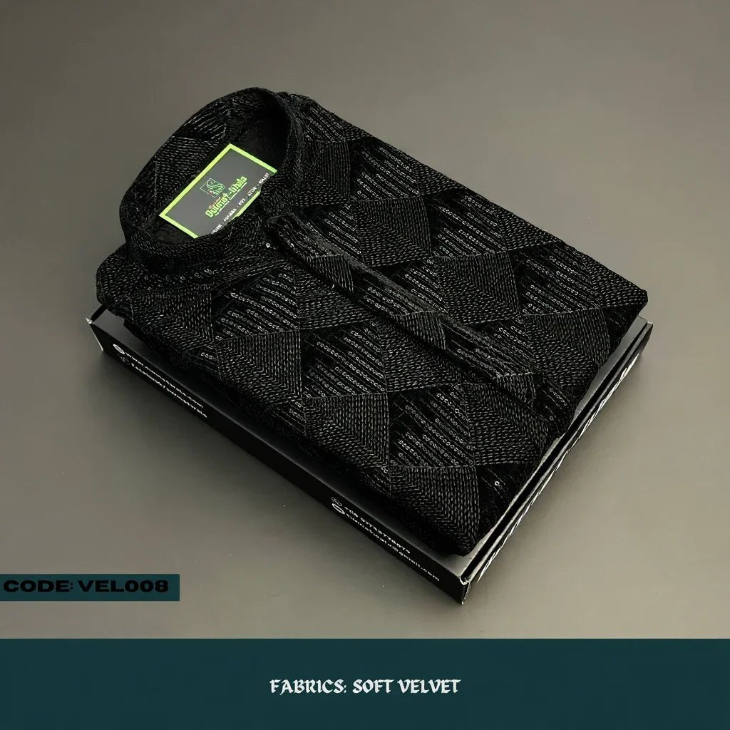 MOST DEMANDING VELVET KURTA PANJABI - VEL008 - ND LIFESTYLE