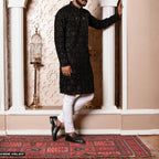 MOST DEMANDING VELVET KURTA PANJABI - VEL017 - ND LIFESTYLE