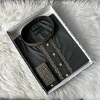 Premium Bamboo Cotton Panjabi – Forest Majesty - ND LIFESTYLE