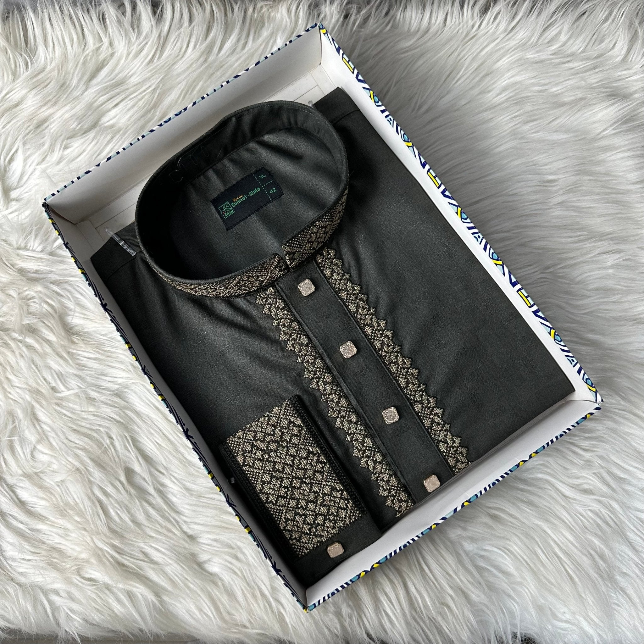 Premium Bamboo Cotton Panjabi – Forest Majesty - ND LIFESTYLE