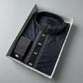 Premium Bamboo Cotton Panjabi – Midnight Spark - ND LIFESTYLE