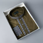 Premium Bamboo Cotton Panjabi – Sage Elegance - ND LIFESTYLE