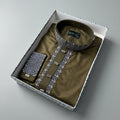 Premium Bamboo Cotton Panjabi – Sage Elegance - ND LIFESTYLE