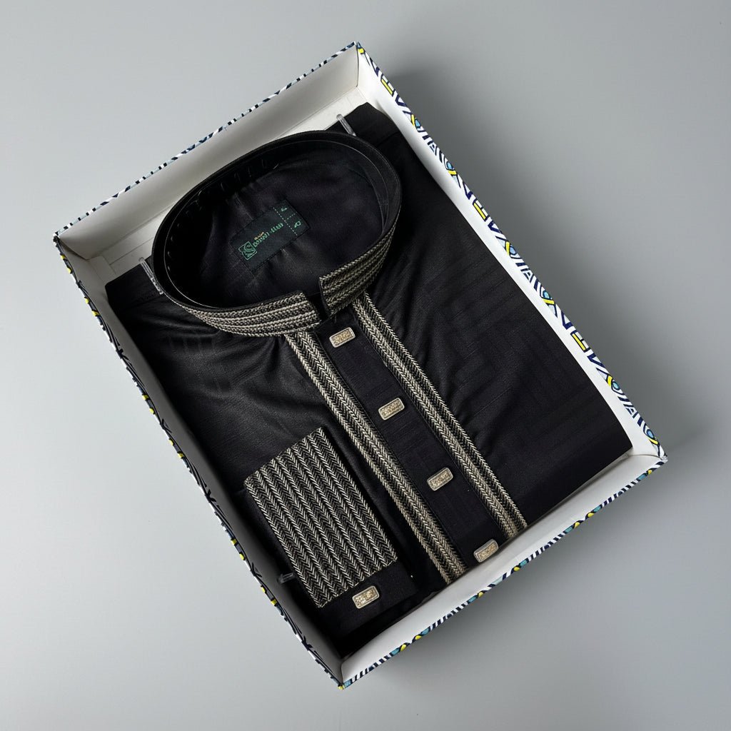 Premium Bamboo Cotton Panjabi – Sage Elegance - ND LIFESTYLE