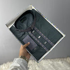 Premium Bamboo Cotton Panjabi – Sage Green - ND LIFESTYLE
