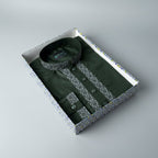 Premium Grace Cotton Panjabi – Emerald Noble - ND LIFESTYLE