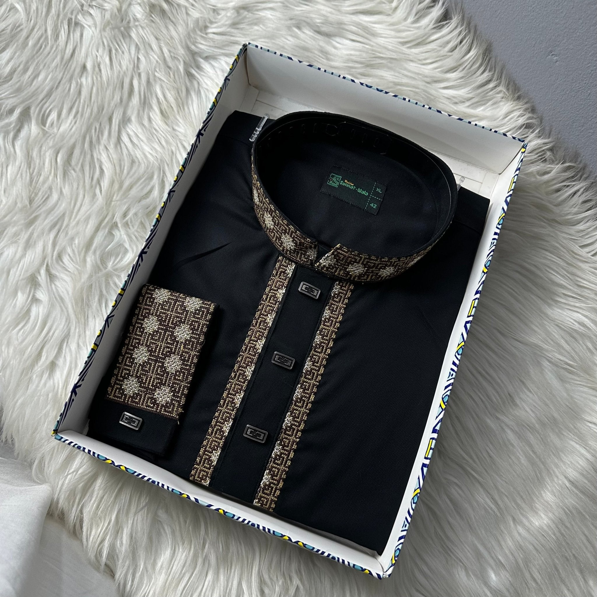 Premium Grace Cotton Panjabi – Emerald Noble - ND LIFESTYLE