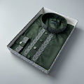 Premium Grace Cotton Panjabi – Emerald Noble - ND LIFESTYLE