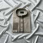 Premium Tensel Cotton Panjabi – Royal Beige - ND LIFESTYLE